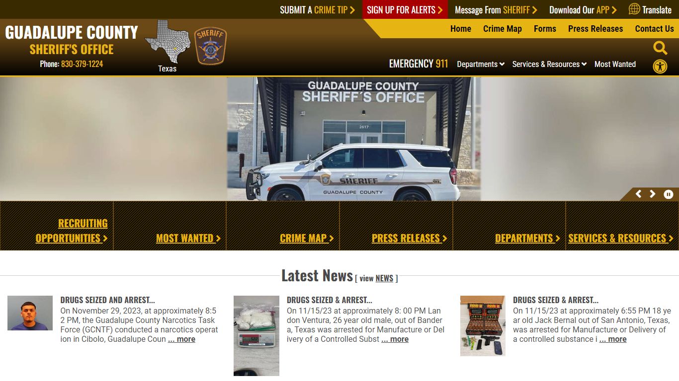 Guadalupe County TX Sheriff's Office
