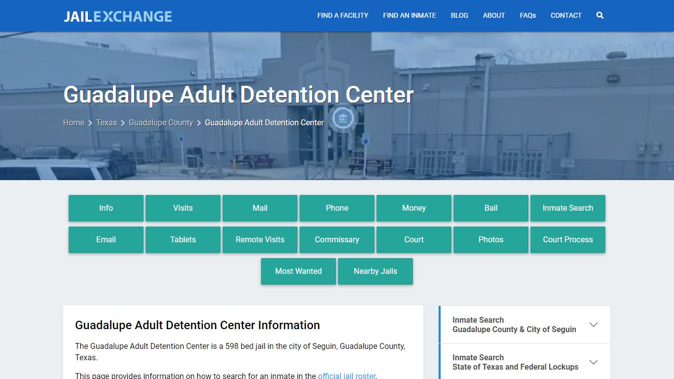 Guadalupe Adult Detention Center - Jail Exchange